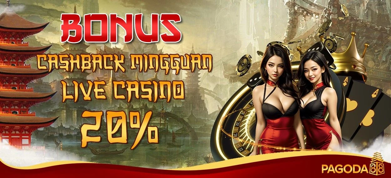 CASHBACK MINGGUAN LIVE CASINO